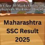 Maharashtra SSC Result 2025