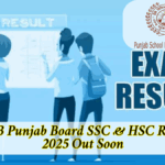 PSEB Punjab Board SSC & HSC Result 2025 Out Soon